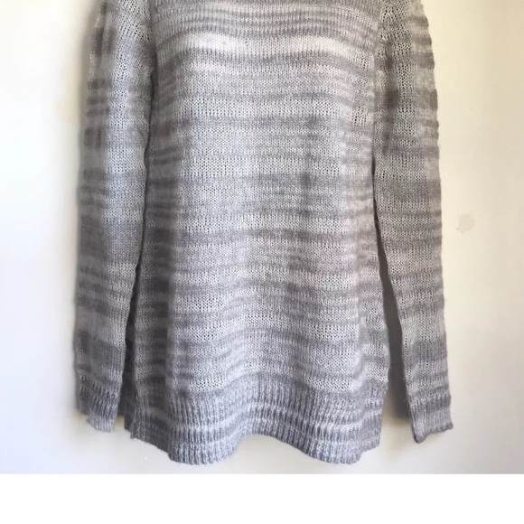 MOTH Anthropologie (Medium) sweater gray mock neck - Picture 2 of 7